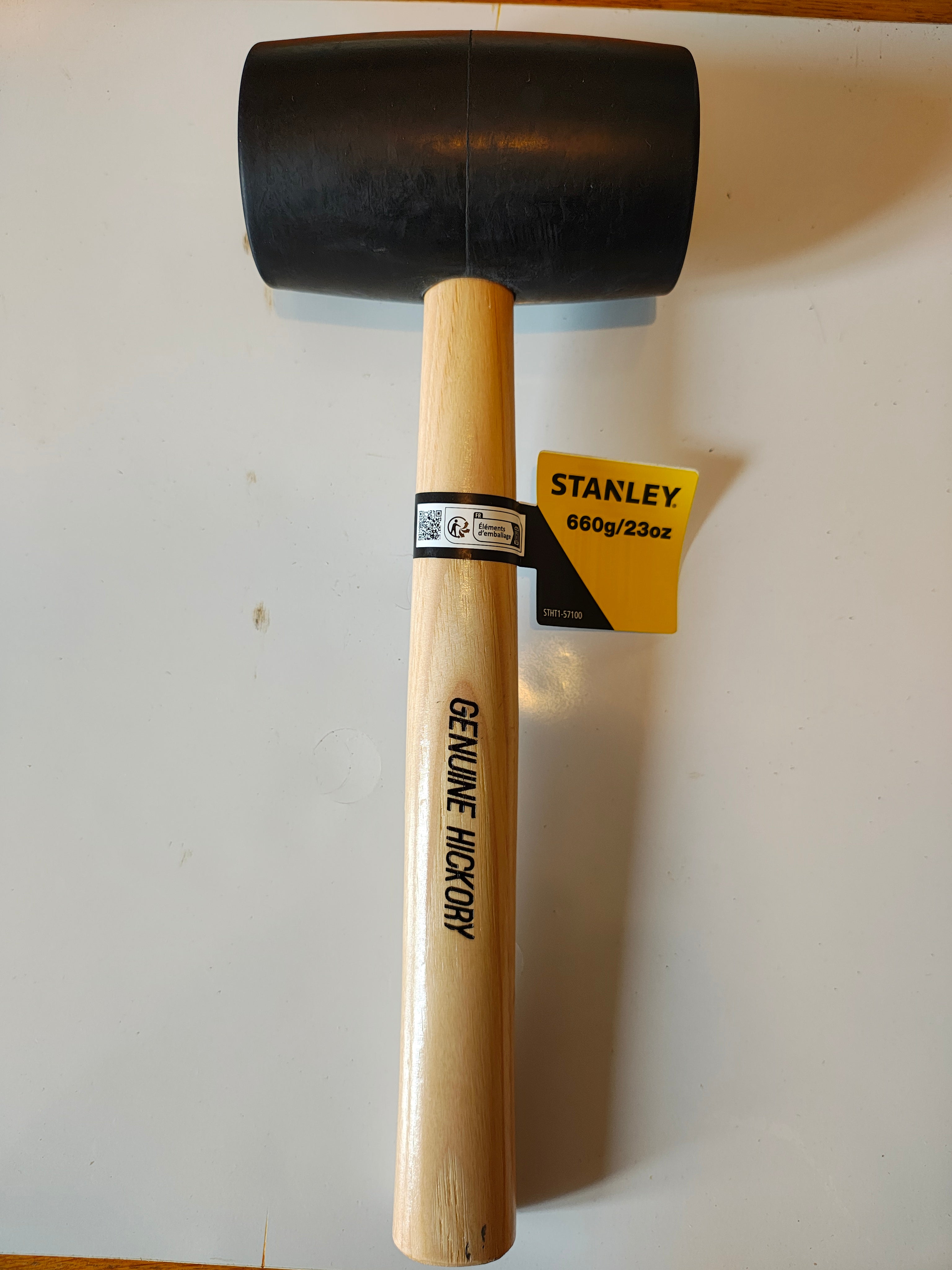 stanley maillet caoutchouc 660g 34 cm