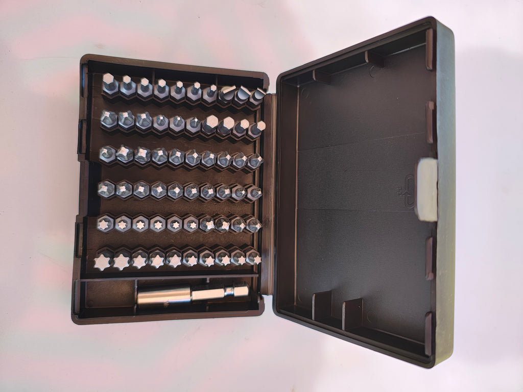 WERA BIT-SAFE JEU 60 EMBOUTS AVEC ADAPTATEUR 1/4 NEUF