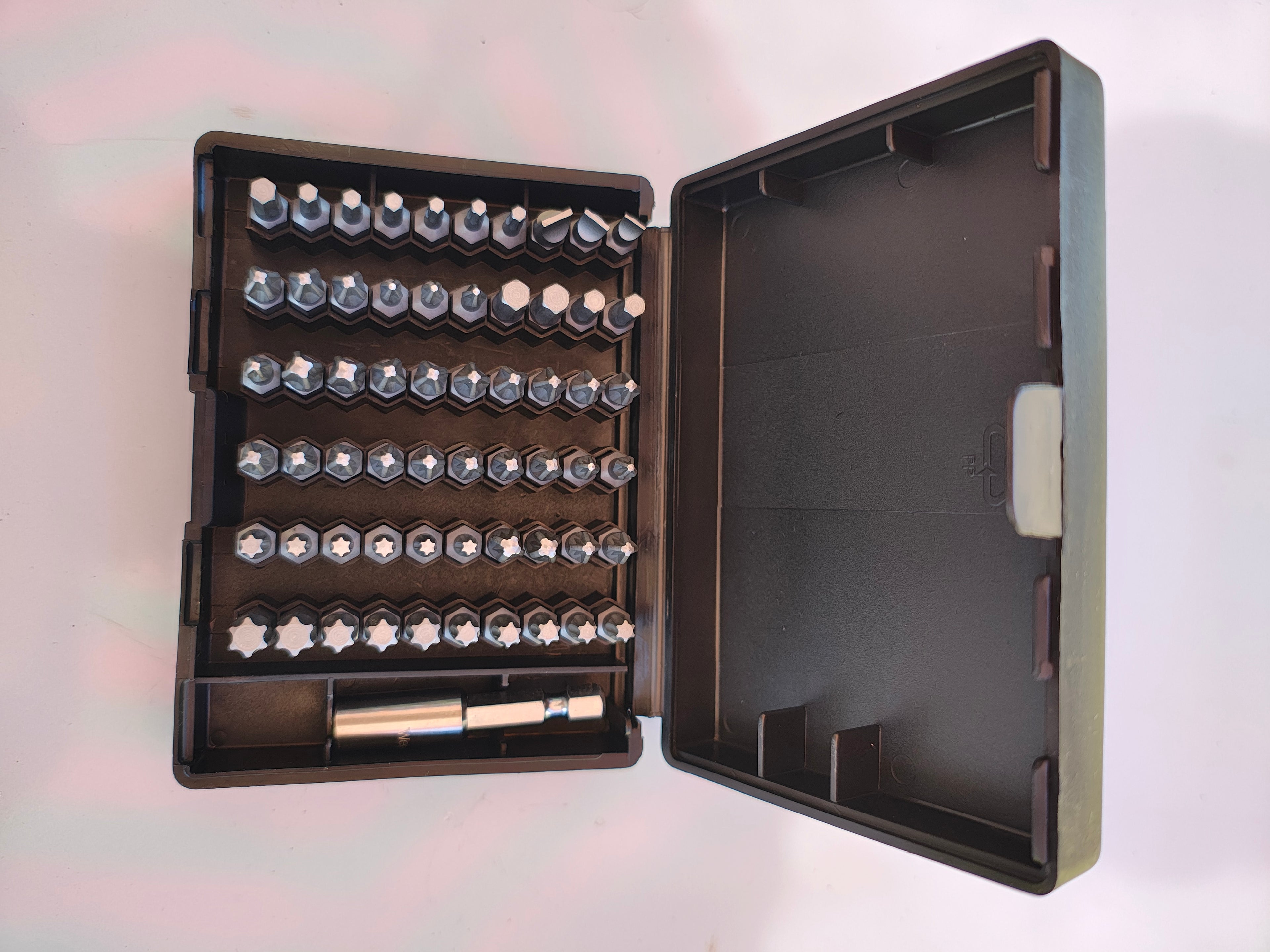 WERA BIT-SAFE JEU 60 EMBOUTS AVEC ADAPTATEUR 1/4 NEUF