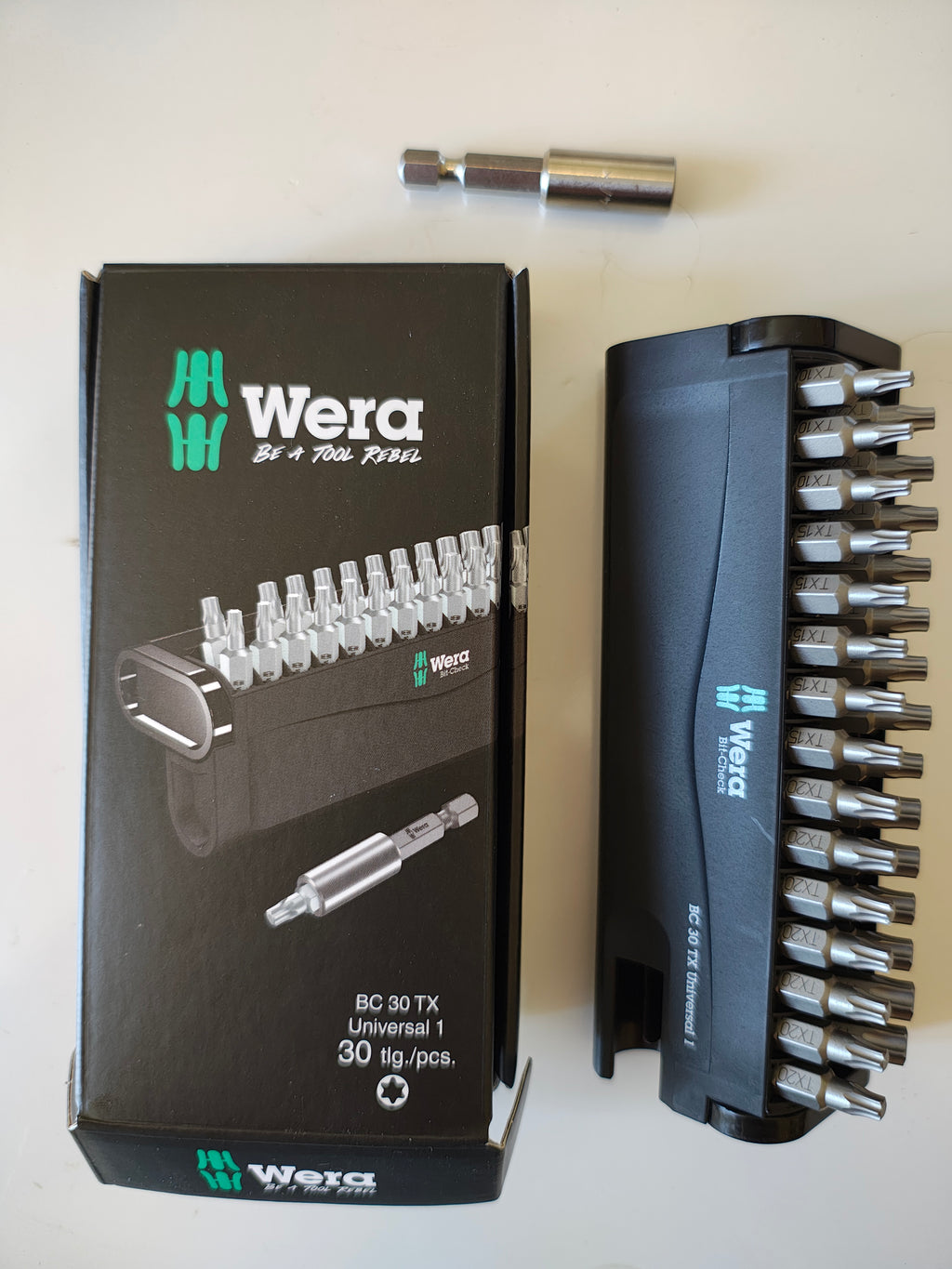 WERA Set De 29 Embouts Torx Et Un Adaptateur Mandrin