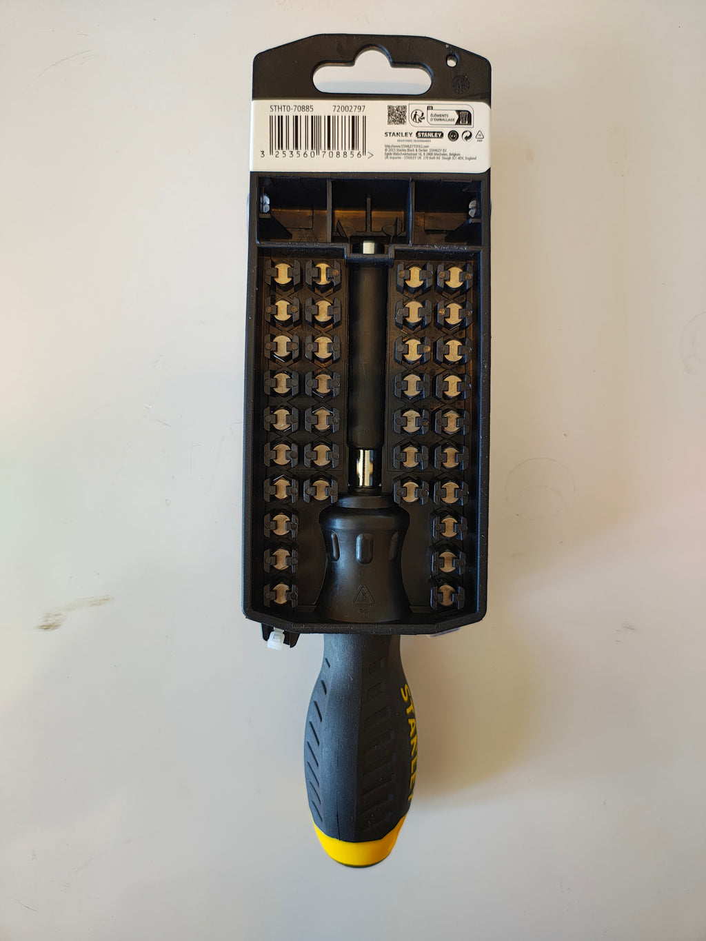 stanley tournevis à embouts 34 pieces