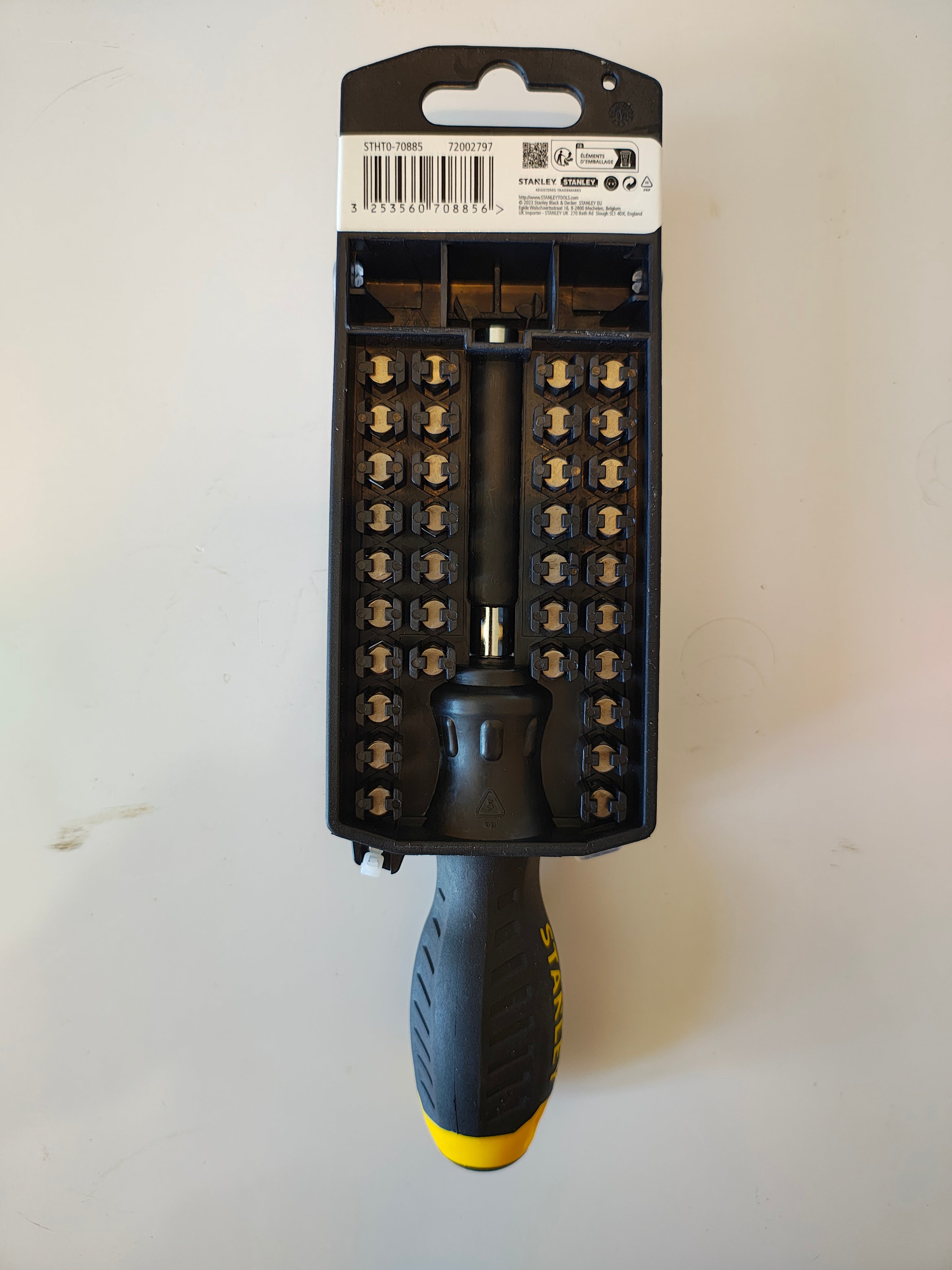 stanley tournevis à embouts 34 pieces